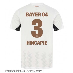 Bayer Leverkusen Piero Hincapie #3 Udebanetrøje 2024-25 Kortærmet